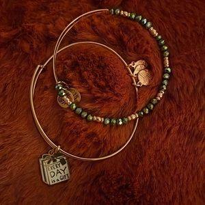 Alex and Ani bracelet set.